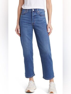 NWOT Levi's Ribcage High Waist Ankle Straight Leg Jeans